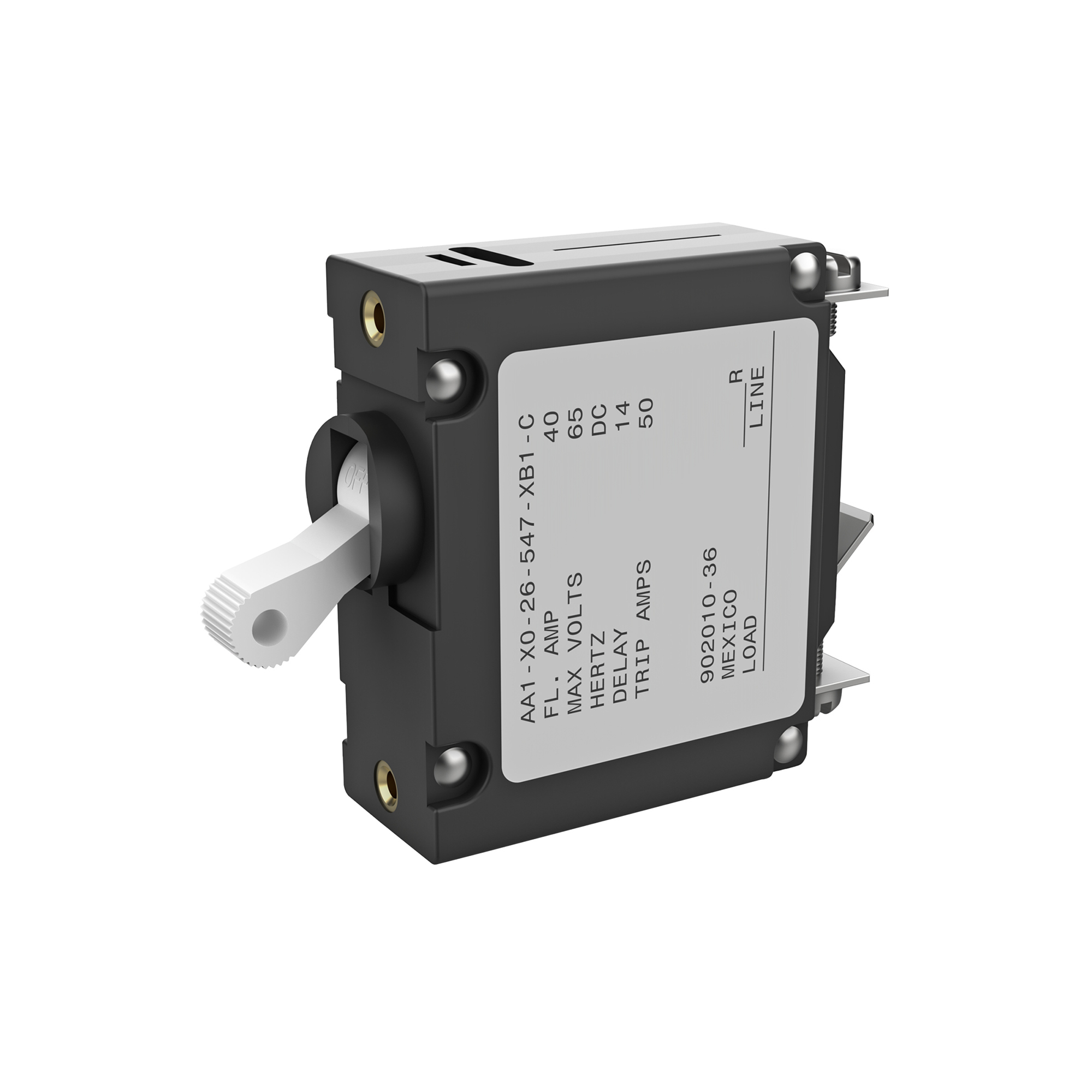 GPRO Circuit Breaker Switch, 40A, for V25-012 and V25-024 Fuel Transfer Pumps, Model#